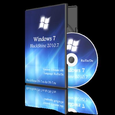 Windows 7 BlackShine x86 2010.7 [Рус\\Eng\\Deu]